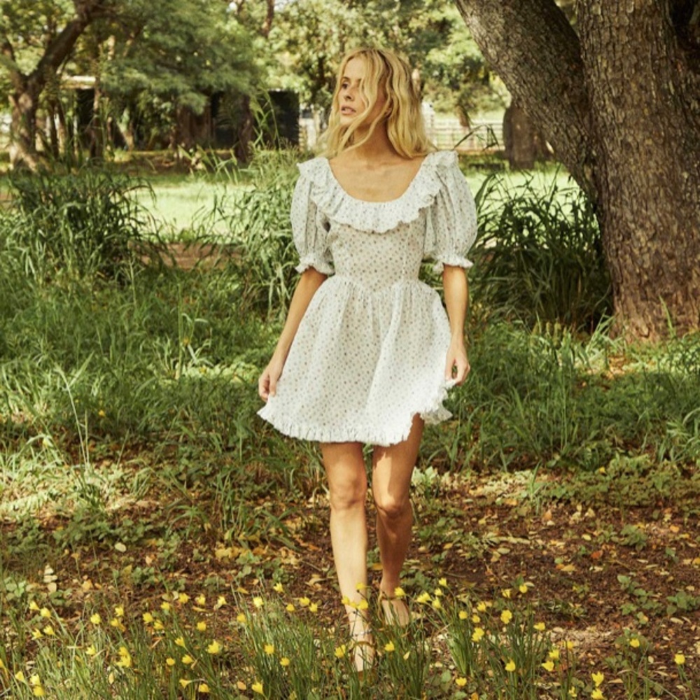 Doen Blume dress in Spring Parc Monceau
